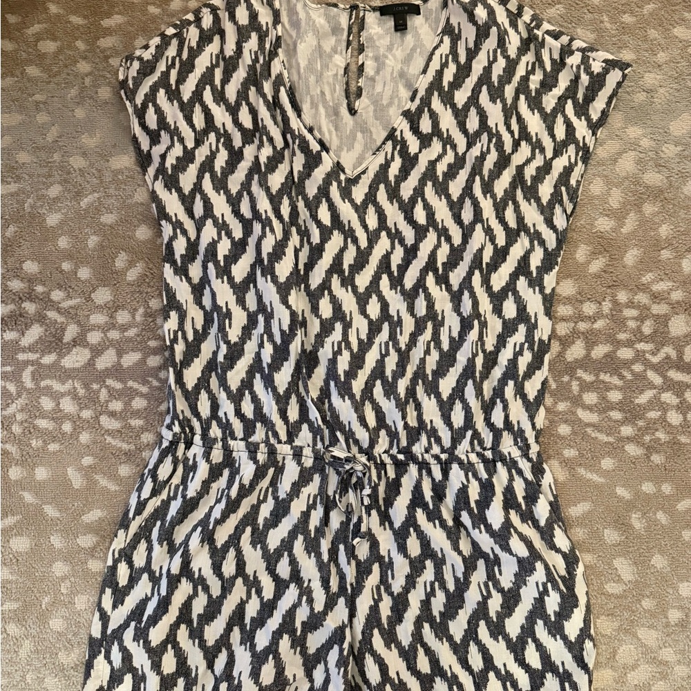 J. Crew Ikat Romper